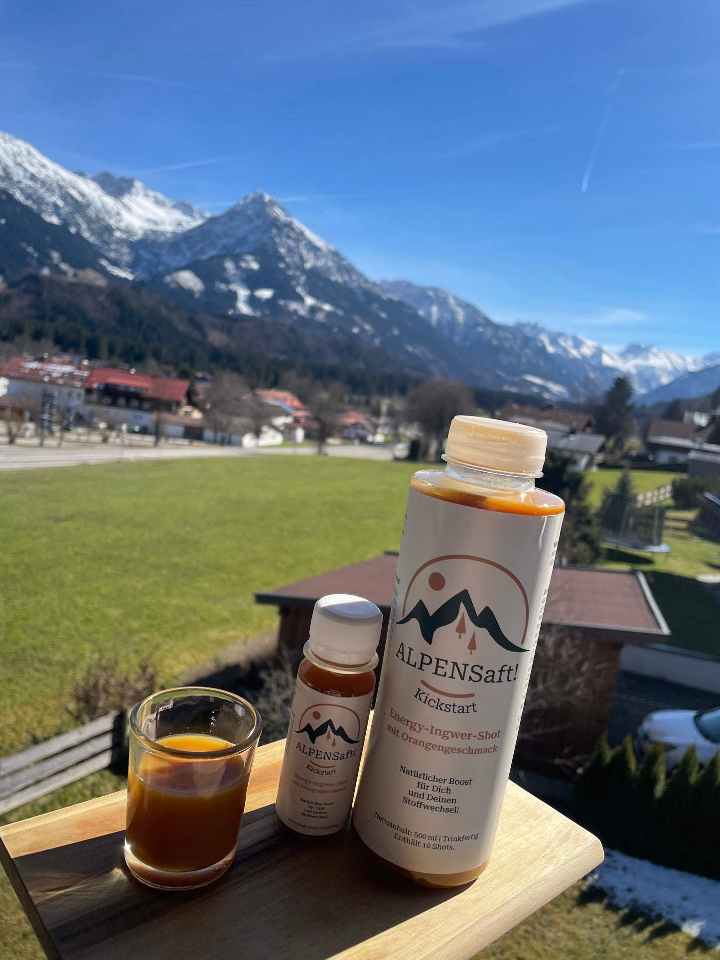 Energy-Shot Ingwer-Orange 500ml